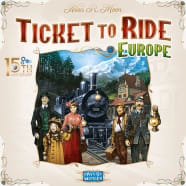 Ticket To Ride: Europe: 15th Anniversary Thumb Nail
