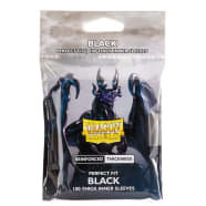 Dragon Shield Sleeves: Perfect Fit Thick Inner Sleeves - Black(100) Thumb Nail