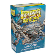 Dragon Shield Sleeves: Japanese Dual - Matte Lagoon (60) Thumb Nail