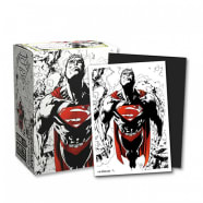 Dragon Shield Sleeves: Dual Matte - Superman Core (Red/White) (100) Thumb Nail