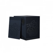 Dragon Shield Deck Box: Double Shell - Midnight Blue/Black Thumb Nail