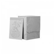 Dragon Shield Deck Box: Deck Shell Revised - Ashen White/Black Thumb Nail