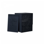 Dragon Shield Deck Box: Deck Shell Revised - Midnight Blue/Black Thumb Nail