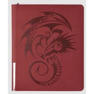 Dragon Shield Binder: Card Codex Zipster Binder - Blood Red (Regular) Thumb Nail