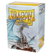 Dragon Shield Sleeves: Matte Silver (100) Thumb Nail