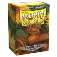 Dragon Shield Sleeves: Matte Tangerine (100) Thumb Nail