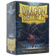 Dragon Shield Sleeves: Matte Black (100) Thumb Nail