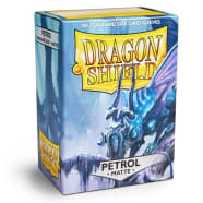 Dragon Shield Sleeves: Matte Petrol (100) Thumb Nail