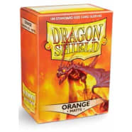 Dragon Shield Sleeves: Matte Orange (100) Thumb Nail