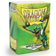 Dragon Shield Sleeves: Matte Apple Green (100) Thumb Nail