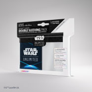 Gamegenic - Star Wars: Unlimited Double Sleeving Pack - Space Blue (120) Thumb Nail