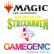 MTG Secrets of Strixhaven Gamegenic - 18-Pocket Prime Zip-Up Album - Black and Green Thumb Nail