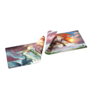 MTG Gamegenic Double-Sided Playmat - Lorwyn Eclipsed - Eirdu Carrier of Dawn and Isilu Carrier of Twilight Thumb Nail