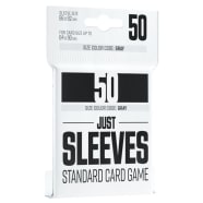 Gamegenic - Just Sleeves: Standard Black Sleeves (50) Thumb Nail