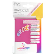 Gamegenic: Prime Japanese Sized Sleeves - Pink (60) Thumb Nail