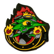 Heavy Metal Magic Pyro Pals Pin Set - Gaz the Goblin Thumb Nail