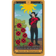 Seven of Pentacles - 7 Thumb Nail