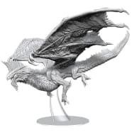 D&D Fantasy Miniatures: Nolzur's Marvelous Unpainted Miniatures: Adult Silver Dragon Thumb Nail