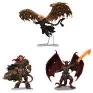 D&D Fantasy Miniatures: Icons of the Realms: Archdevils - Bael, Bel, and Zariel Thumb Nail