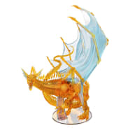 D&D Fantasy Miniatures: Icons of the Realms: Adult Topaz Dragon Thumb Nail