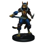 D&D Fantasy Miniatures: Icons of the Realms: Premium Figure - Female Tabaxi Rogue Thumb Nail