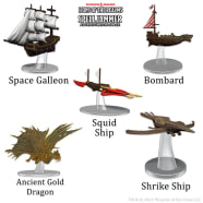 Icons of the Realms: Spelljammer Adventures in Space: Ship Scale - Welcome to Wildspace Thumb Nail