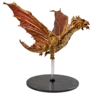 D&D Fantasy Miniatures: Icons of the Realms: Tyranny of Dragons Case Incentive Promo Figure - Ancient Brass Dragon Thumb Nail