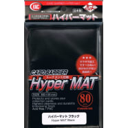 Japanese Card Sleeves - Hyper Matte Black (80) Thumb Nail