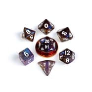 Poly 7 Dice Set: Mini Stardust Galaxy Thumb Nail