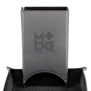 Velvet Folding Dice Tower: Black Thumb Nail