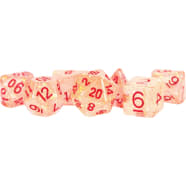 Poly 7 Dice Set: Flash - Red Thumb Nail