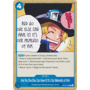 And No One Else Can Have It! It's Our Memento of Him Thumb Nail