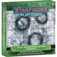 Starfinder Flip-Tiles: Alien Planet Moonscape Expansion Thumb Nail