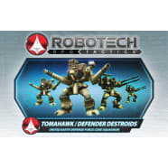 Robotech RPG Tactics: UEDF Tomahawk/Defender Destroids Pack Thumb Nail