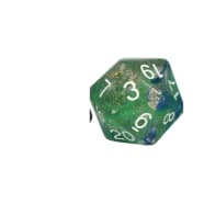 34mm d20: Diffusion Slime Green/White Thumb Nail