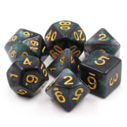 Poly 7 Dice Set: Totally Not Evil (7) E Aurora RPG 16mm Thumb Nail