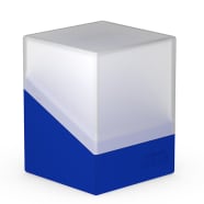 Ultimate Guard - Deck Case Standard 100+ Boulder: Standard Size - Synergy White/Blue Thumb Nail