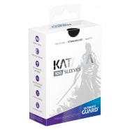 Ultimate Guard Sleeves - 100 count - Standard Sized - Katana - Black Thumb Nail