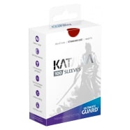 Ultimate Guard Sleeves - 100 count - Standard Sized - Katana - Red Thumb Nail