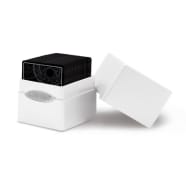 UltraPro - Satin Cube Deck Box - Arctic White Thumb Nail