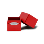 UltraPro - Satin Cube Deck Box - Apple Red Thumb Nail