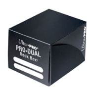 Ultra Pro - Small PRO Dual Deck Box - Black Thumb Nail
