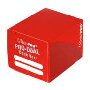 Ultra Pro - Small PRO Dual Deck Box - Red Thumb Nail