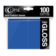 Ultra Pro Sleeves - 100 count - Standard Sized - Gloss Eclipse Pacific Blue Thumb Nail