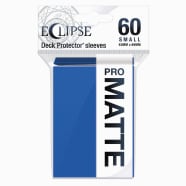 Ultra Pro Sleeves - Matte Eclipse Small - Pacific Blue (60) Thumb Nail