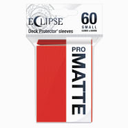 Ultra Pro Sleeves - Matte Eclipse Small - Apple Red (60) Thumb Nail