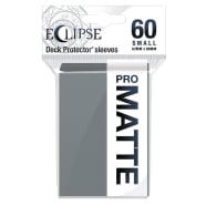 UltraPro Sleeves - Matte Eclipse Small - Smoke Grey (60) Thumb Nail