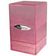 Ultra Pro Satin Tower Deck Box - Glitter Pink Thumb Nail