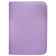 UltraPro - Vivid Collection 4 Pocket Zippered PRO-Binder: Purple Thumb Nail