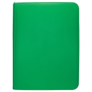 UltraPro - Vivid Collection 9 Pocket Zippered PRO-Binder: Green Thumb Nail